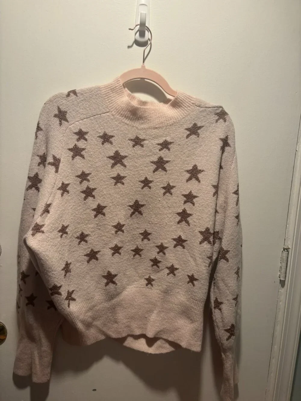 ## ✨ Ann Taylor Star Print Mock Neck Sweater ✨